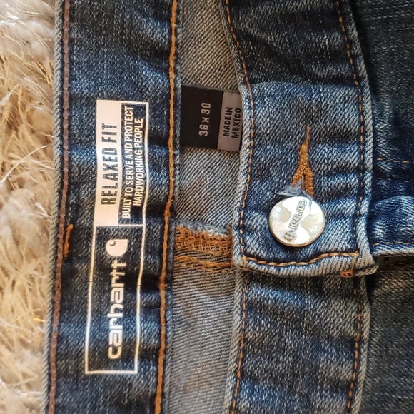 Carhartt relaxed fit jeans mens size 36/30 - Picture 3 of 5